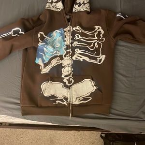 Heavy Skeleton Bones Jacket